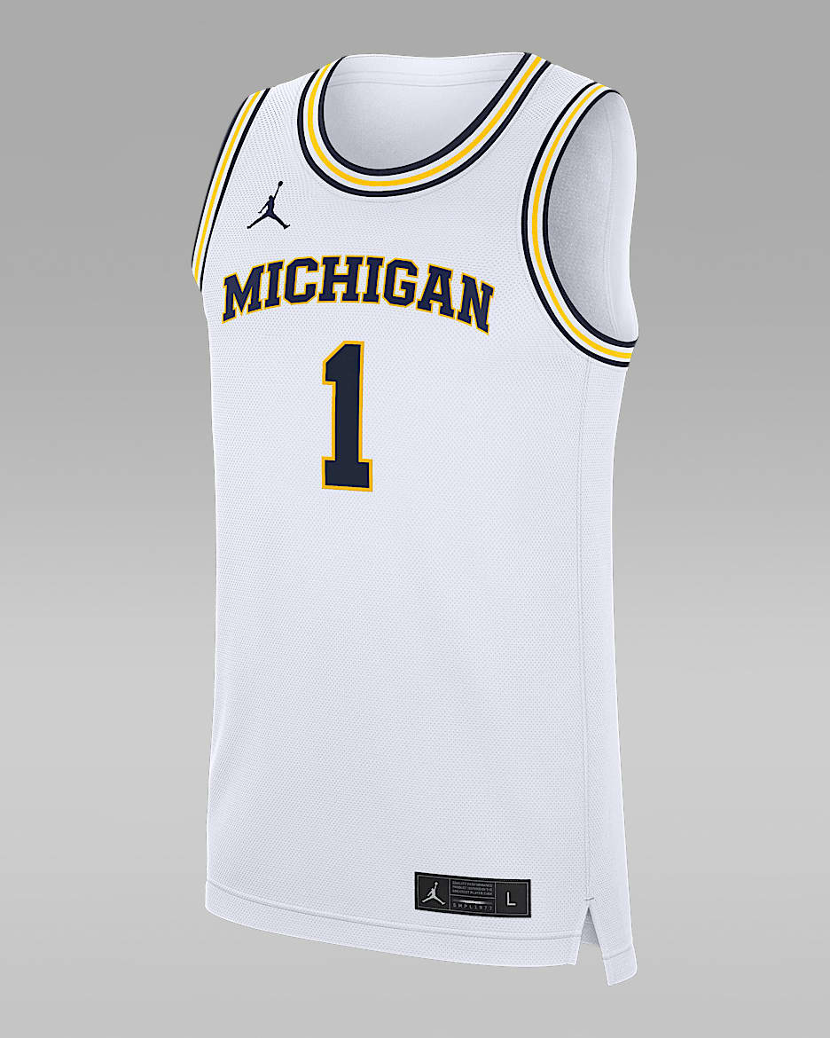 Michigan basketball jersey jordan on sale